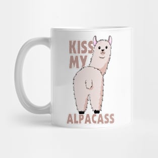 Alpaca Cool Lama Kiss My Ass Mug